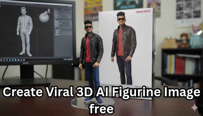 Create Viral 3D AI Figurine Images for Free 3D AI figurine image created from a personal photo using Google Gemini 2.5 Flash Image Tool (Nano Banana)